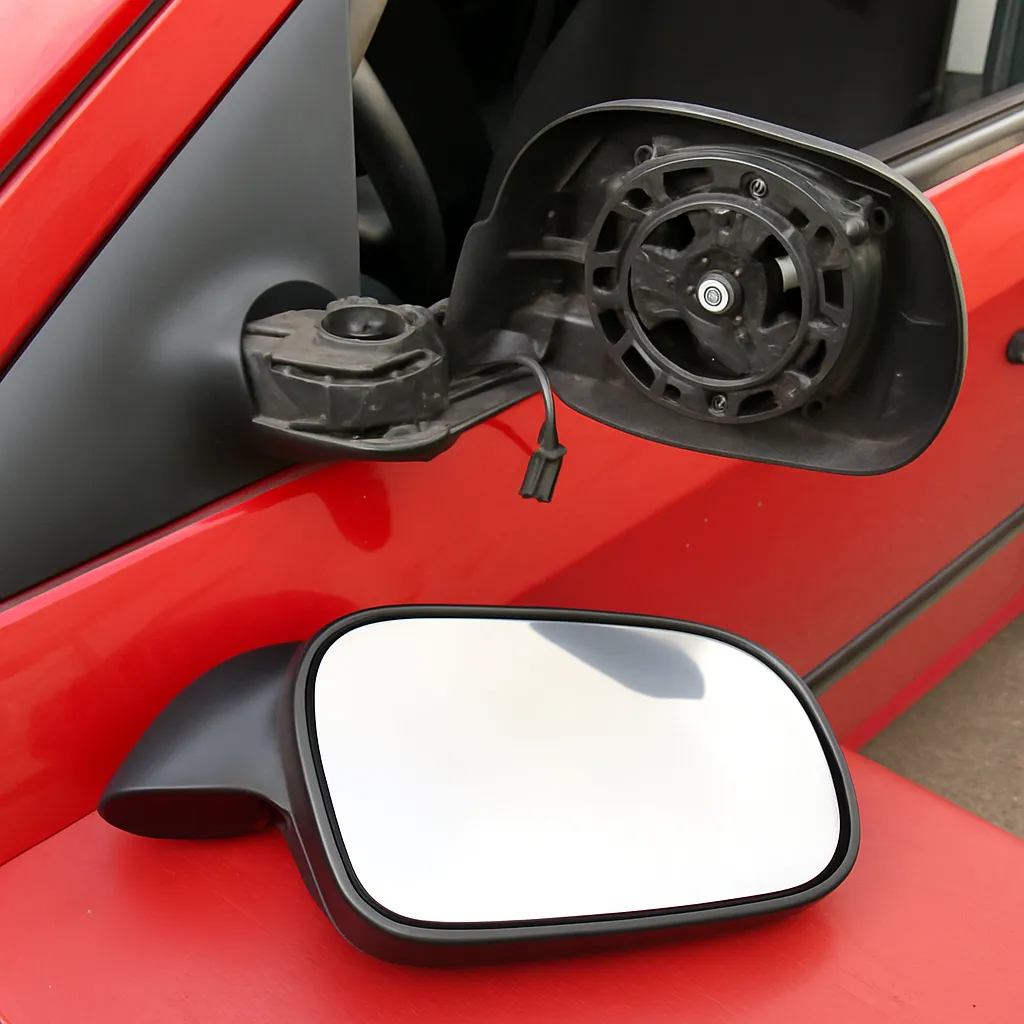 Remplacement du rétroviseur de porte de voiture