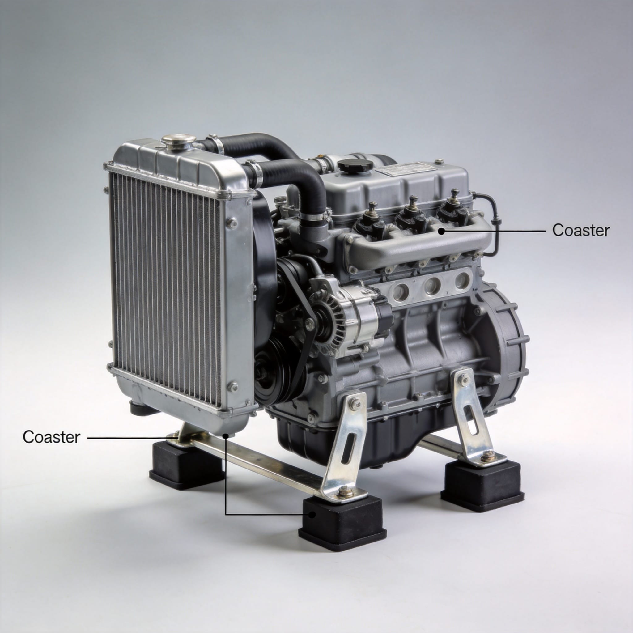 Coaster cooling system diagram