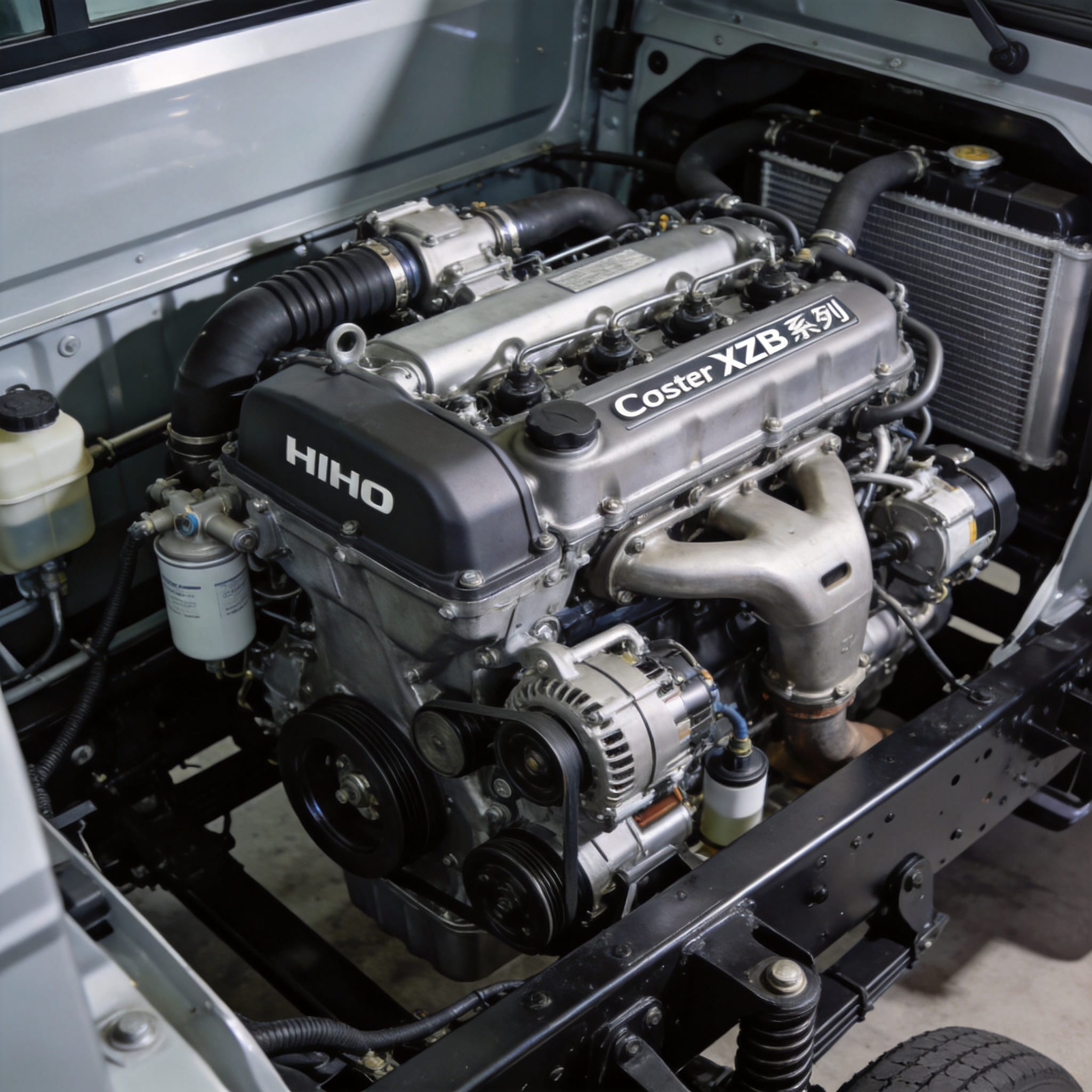 Technische Daten des Hino N04C-Motors