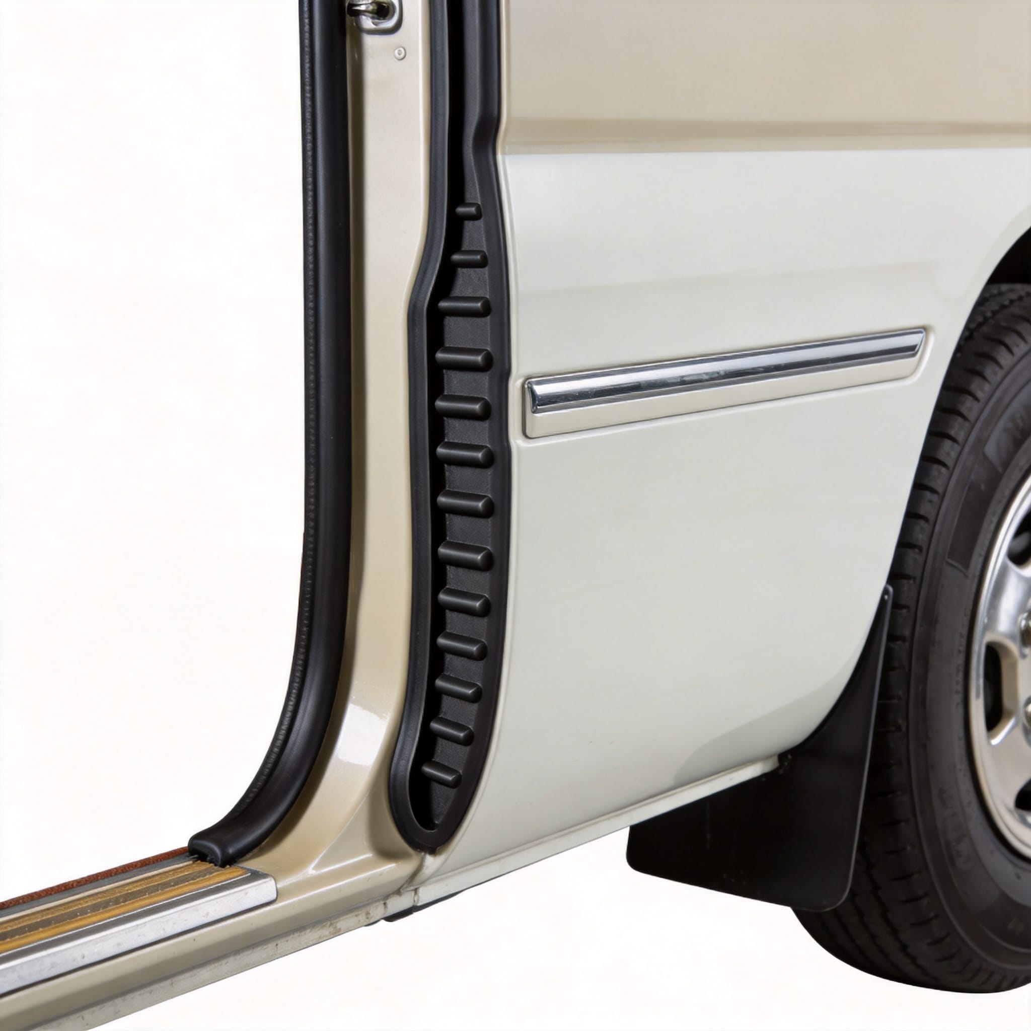 Toyota Coaster door seal overview