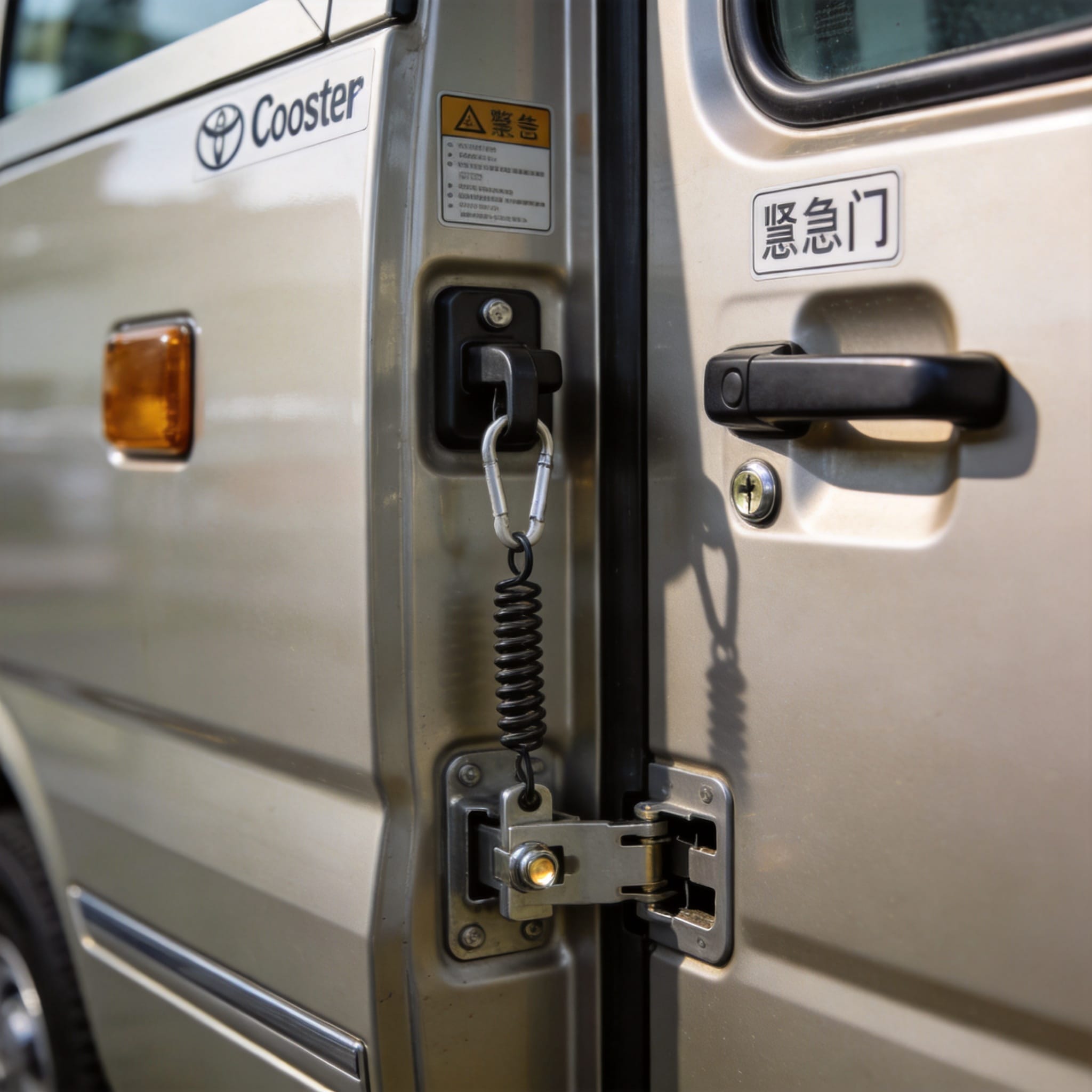 Toyota Coaster Emergency Door: Location and Opening Mechanisms for Safety Exits