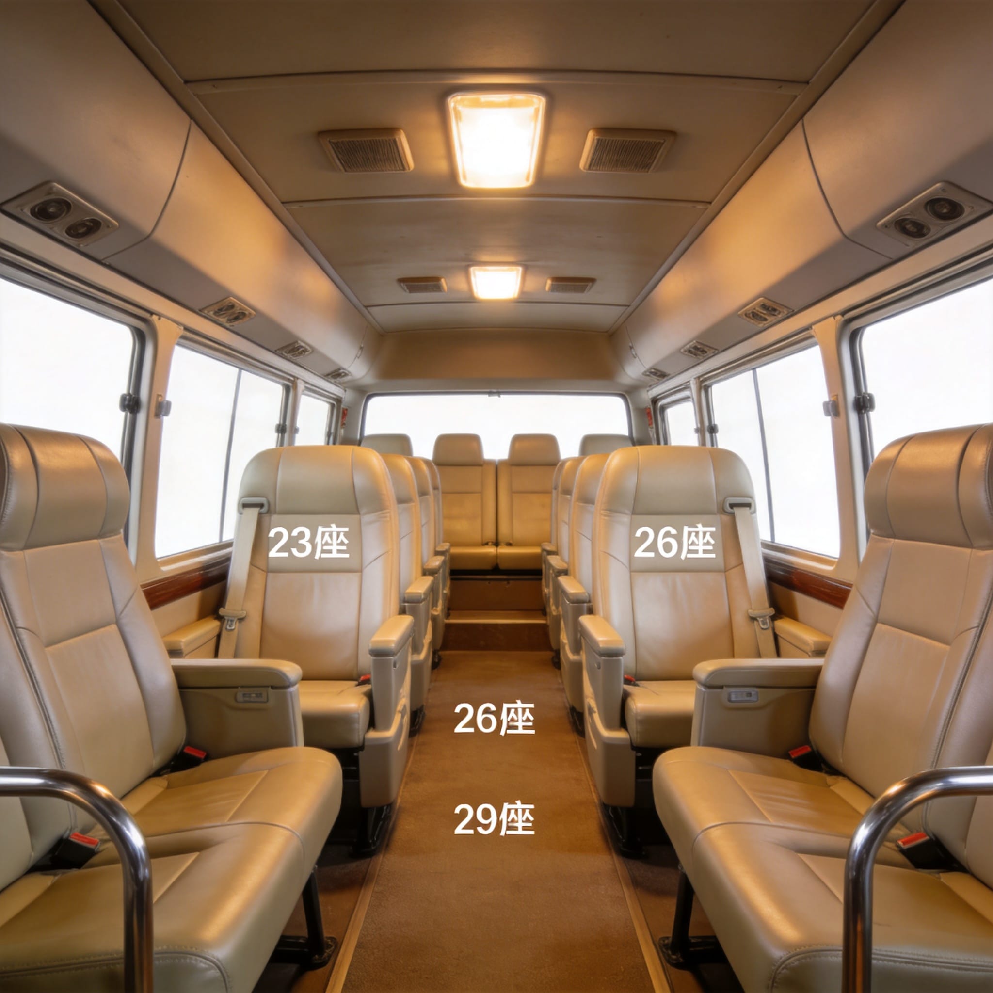 Diseños de asientos de pasajeros de la montaña rusa Toyota