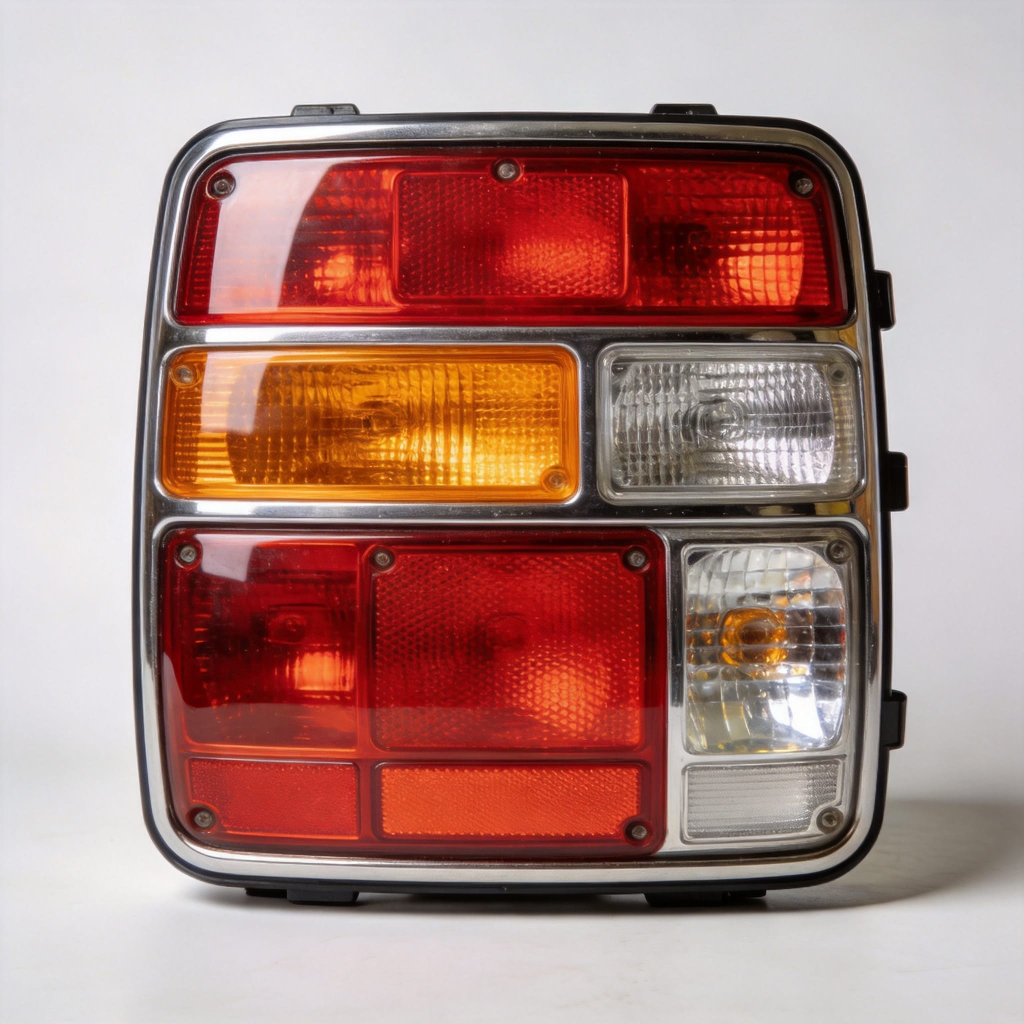 Brake light and turn signal circuit layout on Coaster