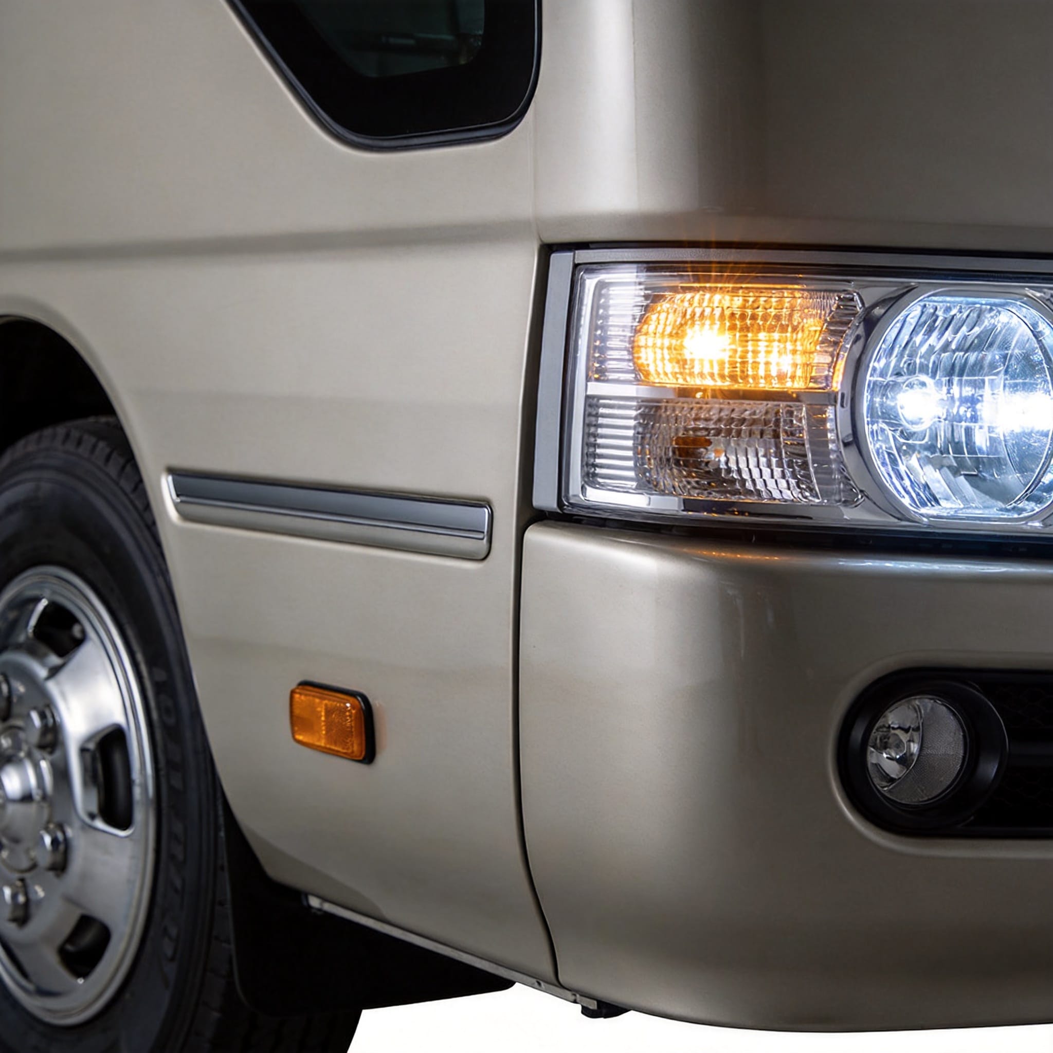 Kabelbaum und Relais für Toyota Coaster Seitenleuchten